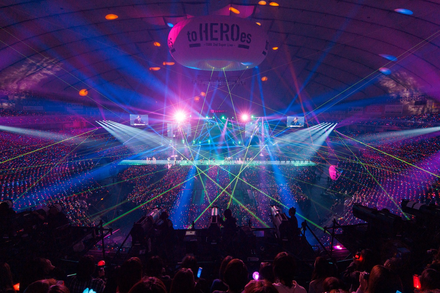 「to HEROes ～TOBE 2nd Super Live～」の様子。©︎TOBE Co., Ltd.