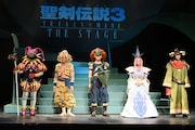 「聖剣伝説3 TRIALS of MANA THE STAGE」会見の様子。