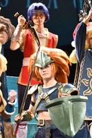 手前から小笠原海（超特急）、阿久根温世（ICEx）。