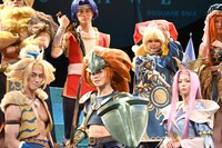「聖剣伝説3 TRIALS of MANA THE STAGE」フォトセッションの様子。