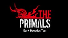 「THE PRIMALS Dark Decades Tour」ロゴ