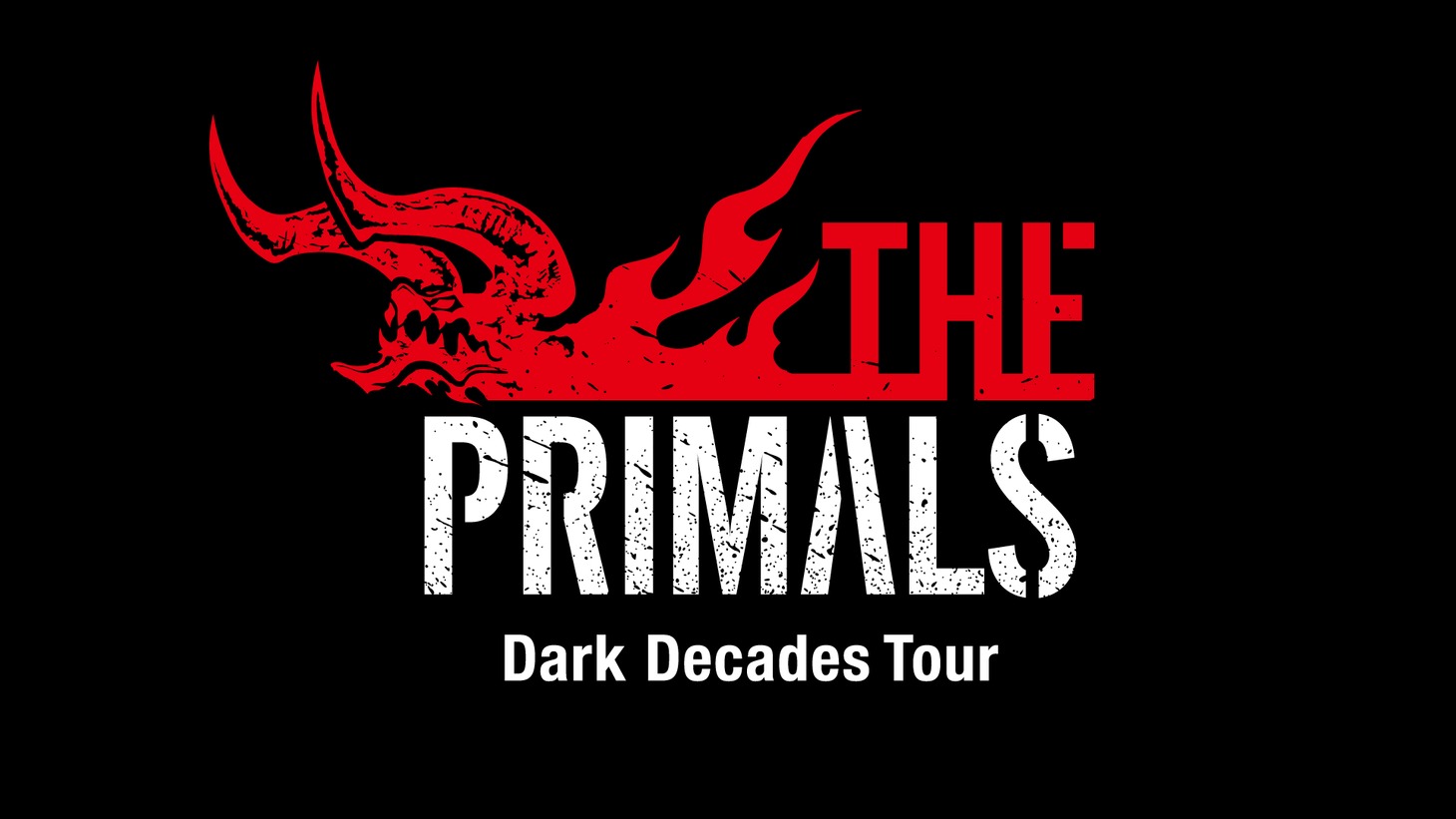 「THE PRIMALS Dark Decades Tour」ロゴ