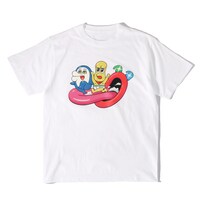 「ライブナタリー “group_inou × ピーナッツくん × PAS TASTA”」Tシャツ（白）