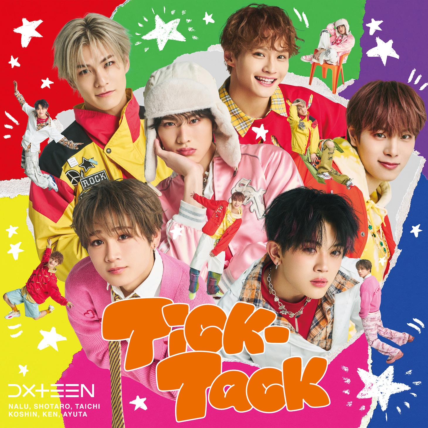 DXTEEN「Tick-Tack」通常盤ジャケット