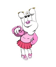 千賀健永が手がける新キャラクター・エイミーちゃん