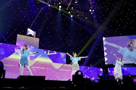 「LAWSON presents TrySail 10周年出航ライブ “FlagShip” in 日本武道館」東京・日本武道館公演の様子。