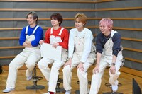 左からカイ、ユーキ、タカシ、シューヤ。