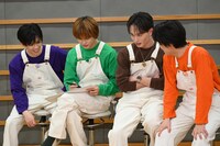 左からリョウガ、タクヤ、マサヒロ、ハル。