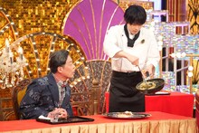 光石研と松村北斗。©日本テレビ