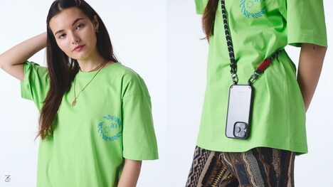RDC × 10 Years of Sound Metaphors S/S Tee（7700円）、RDC × Topologie 8mm Rope Strap（4840円）。