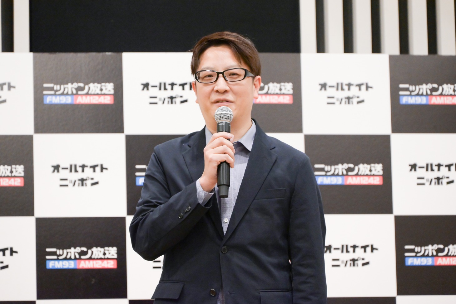 「オールナイトニッポン」統括プロデューサーの冨山雄一。