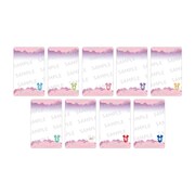 「ONCE JAPAN 8th ANNIVERSARY CAFE STAND “∞”」ノベルティ クリアトレーディングカード