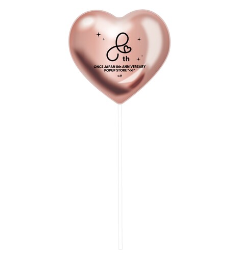 「TWICE “∞” スタンプラリー in SHIBUYA」オリジナルバルーン