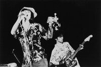 1989年11月4日、駒澤大学の学祭にて。この日の対バンはThe ピーズ、グレイトリッチーズ、フレデリック、ハバナ エキゾチカ。（撮影：あまつゆか）