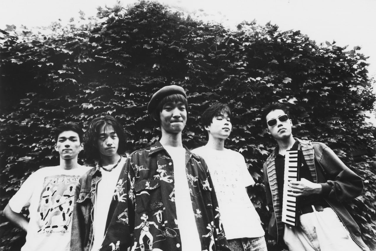 1991年3月、明治神宮前の事務所近辺にて。