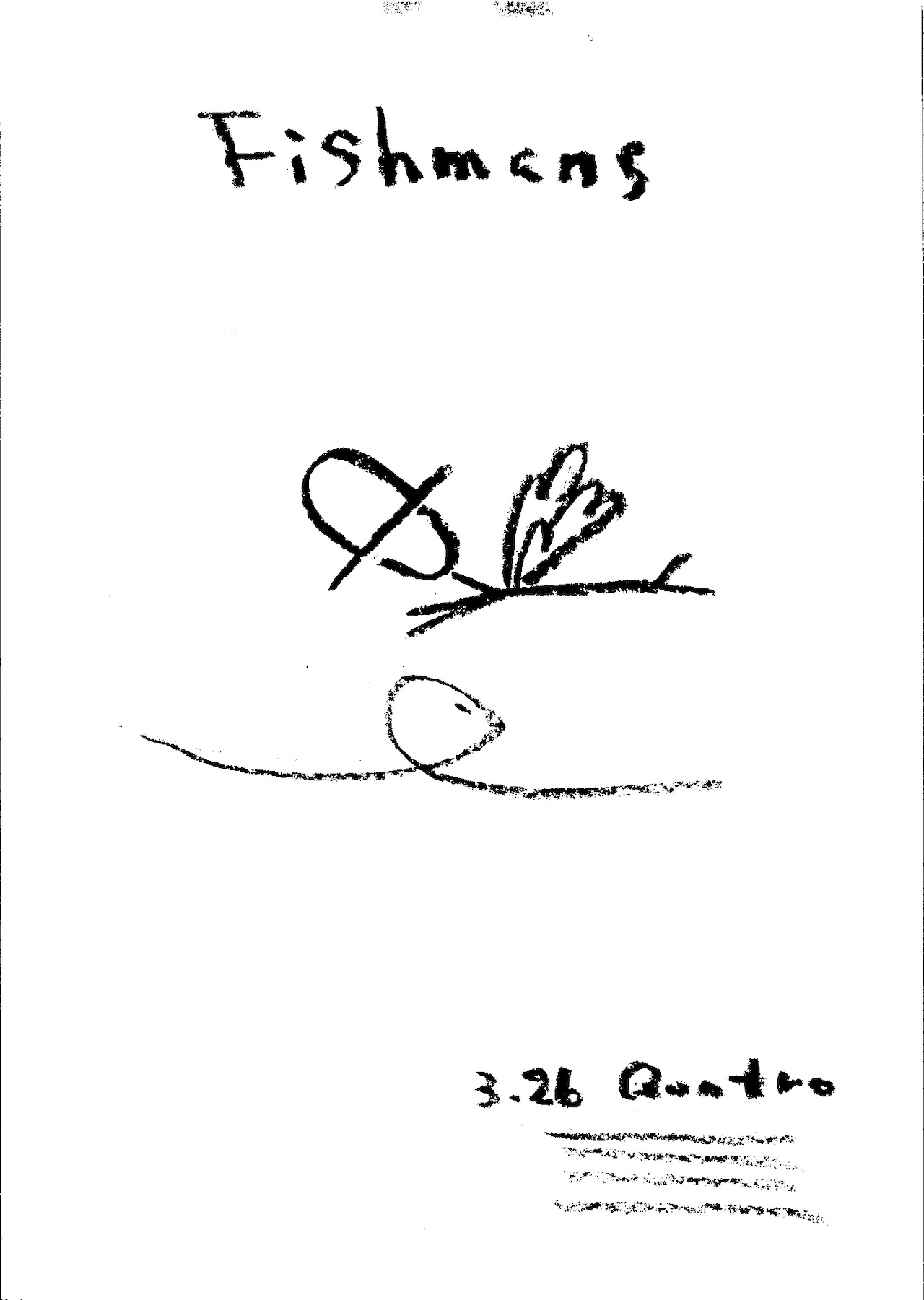 1991年3月26日、渋谷CLUB QUATTROにて行われたワンマンライブ「ヨコワケで決めて」のフライヤー。