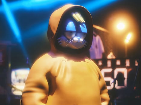 全身バージョンにグレードアップしたTaiTanキャラクター人形。（Photo by SEIYA FUJII［W］）