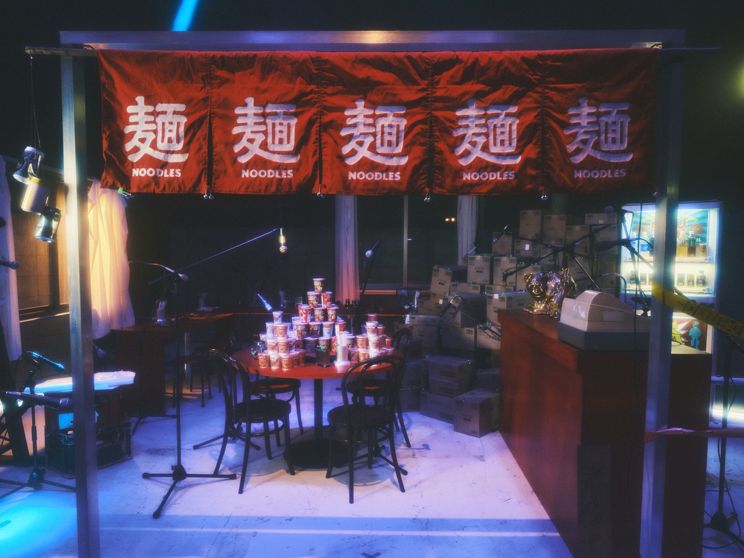 「麺」エリア（Photo by SEIYA FUJII［W］）