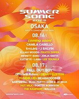 「SUMMER SONIC 2025」OSAKA公演出演者