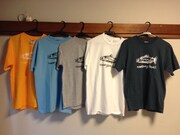 手刷りしていたバンド最初期のTシャツ。