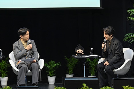 左から中村正人、水野良樹。