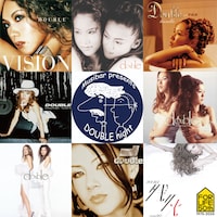 「Musicbar presents DOUBLE night」ビジュアル