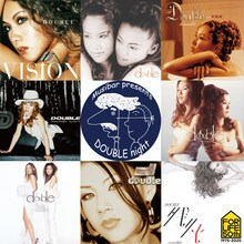 「Musicbar presents DOUBLE night」ビジュアル