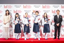 音楽アワード「MUSIC AWARDS JAPAN」エントリー作品発表会に新しい学校のリーダーズ登場