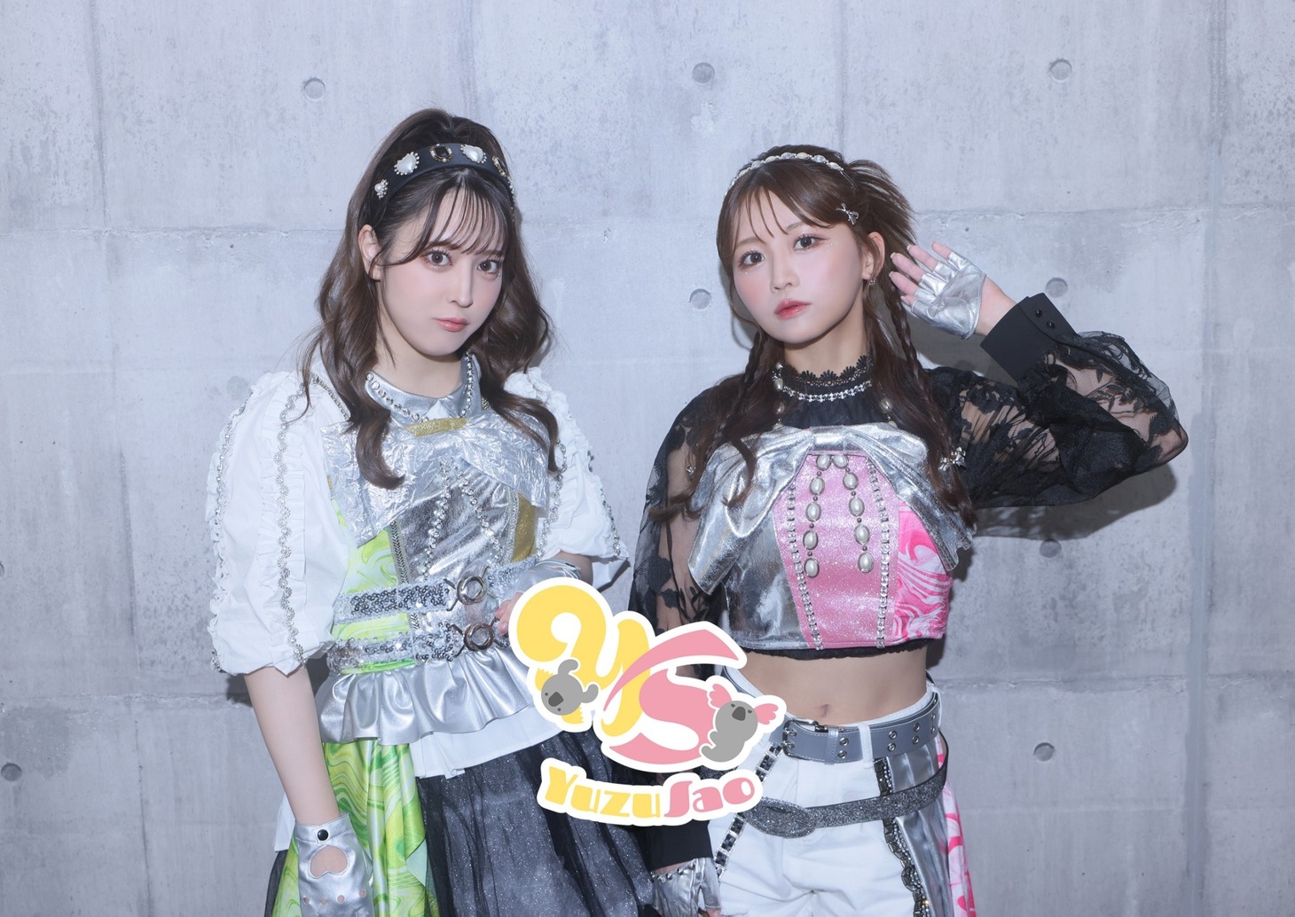 ゆずさお。左から日和ゆず、大滝紗緒里。