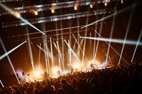 the GazettE「LIVE 2025 23rd ANNIVERSARY TOUR 証跡」の様子。