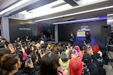 LISA(リサ / BLACKPINK)のミニファンミーティングの様子。