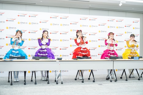 超ときめき♡宣伝部扮するChakin宣伝部。