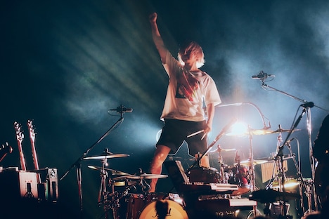 ナカヤマシンペイ（Dr / ストレイテナー）（撮影：山川哲矢）