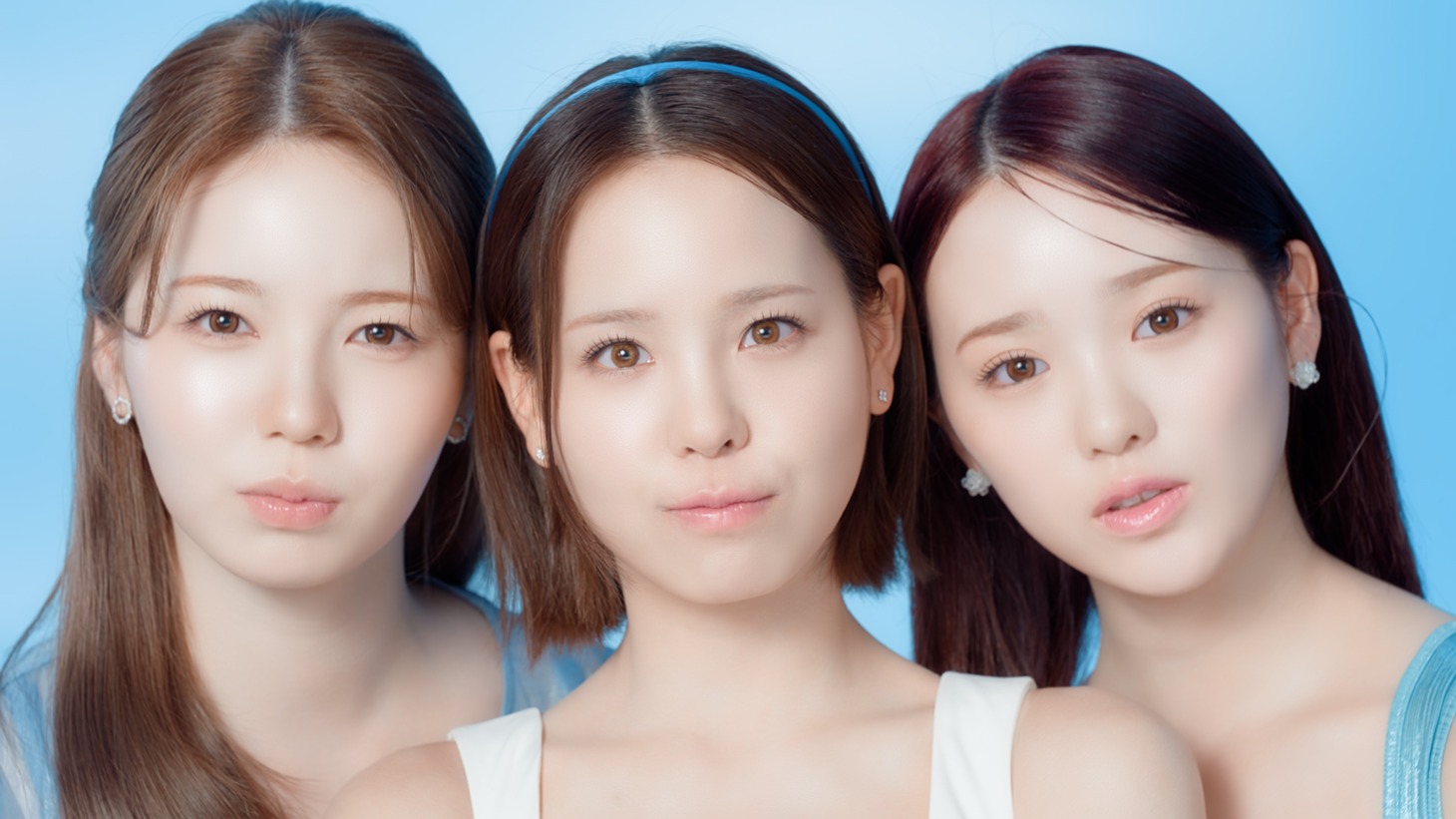 NiziUが出演するCM「肌ノイズミュート」編より。