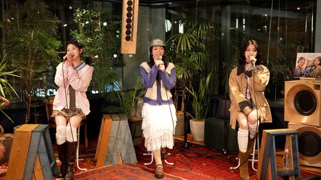 「DIGITAL SINGLE ”Love MySelf”リリース記念TALK LIVE」の様子。