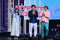 藤本美貴とマユリカ。©NHK