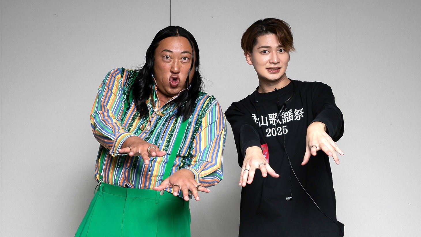 「秋山歌謡祭2025」総合演出“メモ少年”こと篠田直哉P ©メ～テレ
