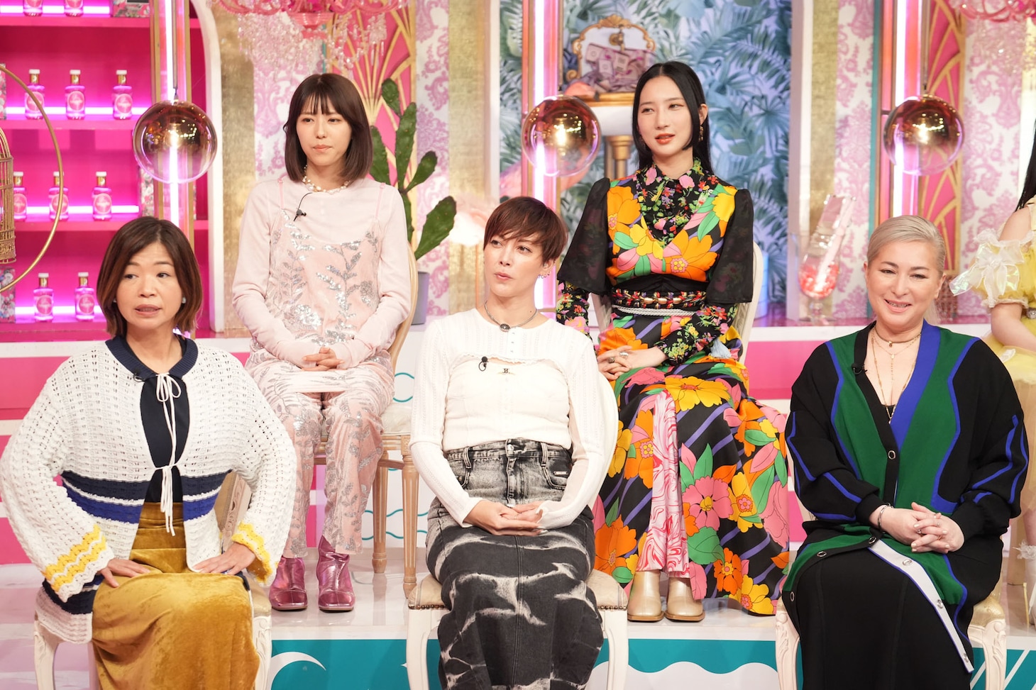 「春の愚痴祭り」ゲスト。Ⓒ日本テレビ