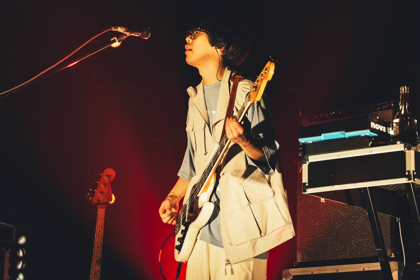 岡崎真輝（B）（Photo by Masato Yokoyama）