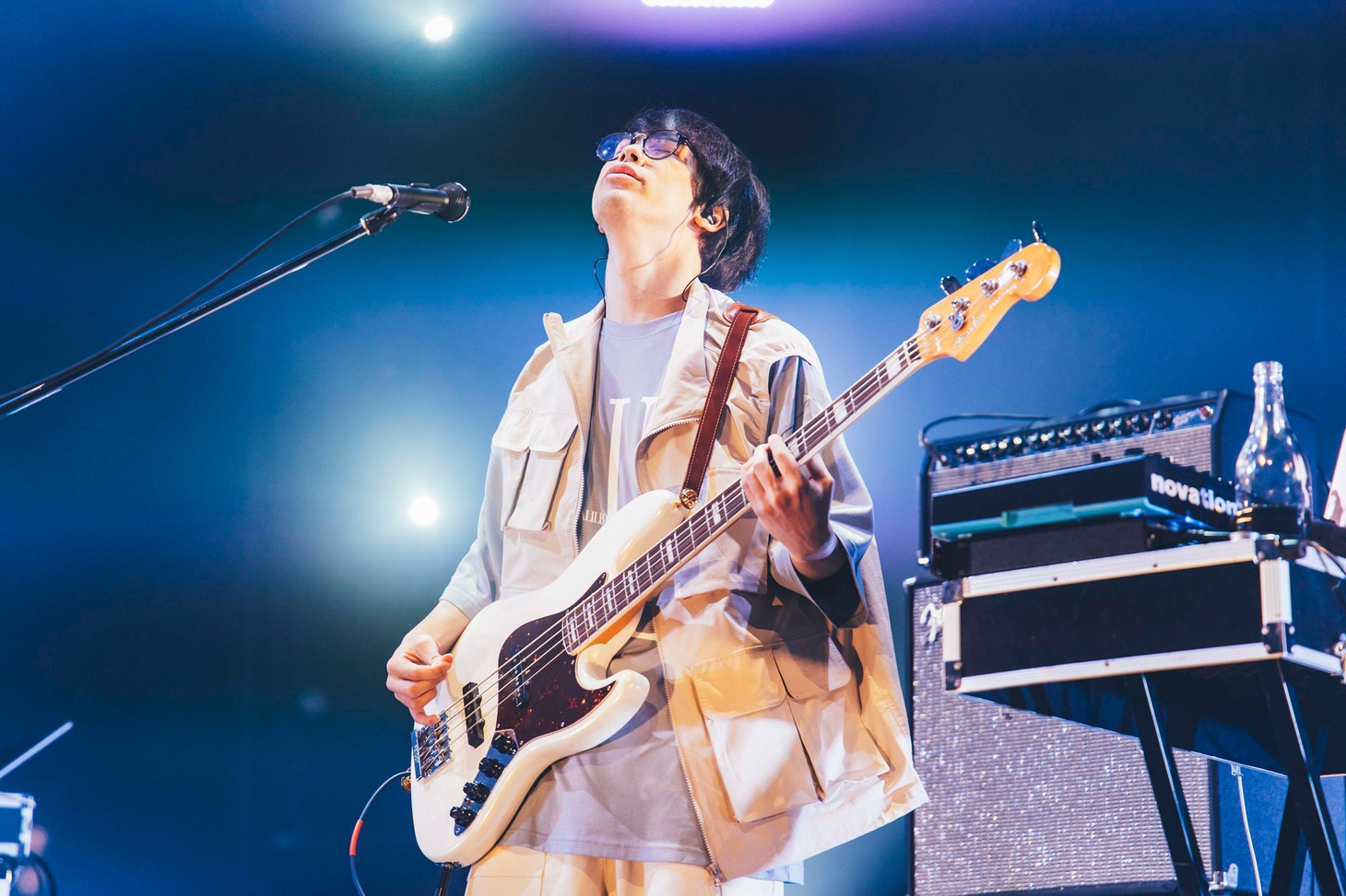 岡崎真輝（B）（Photo by Masato Yokoyama）