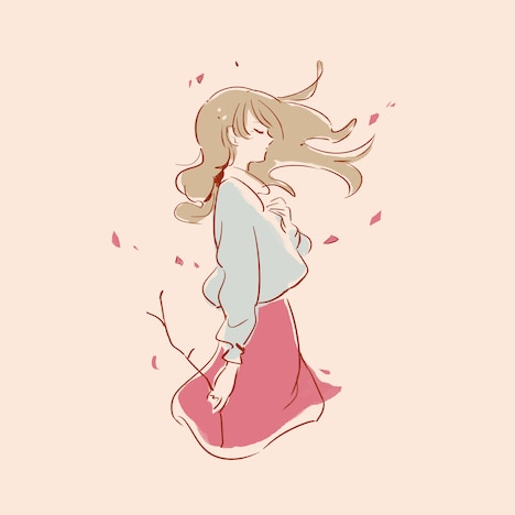 マルシィ「フリージア」配信ジャケット