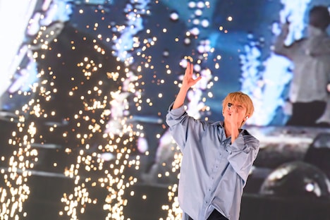 「Nissy Entertainment "Re:10th Anniversary Final" BEST DOME TOUR」の様子。(撮影:田中聖太郎)