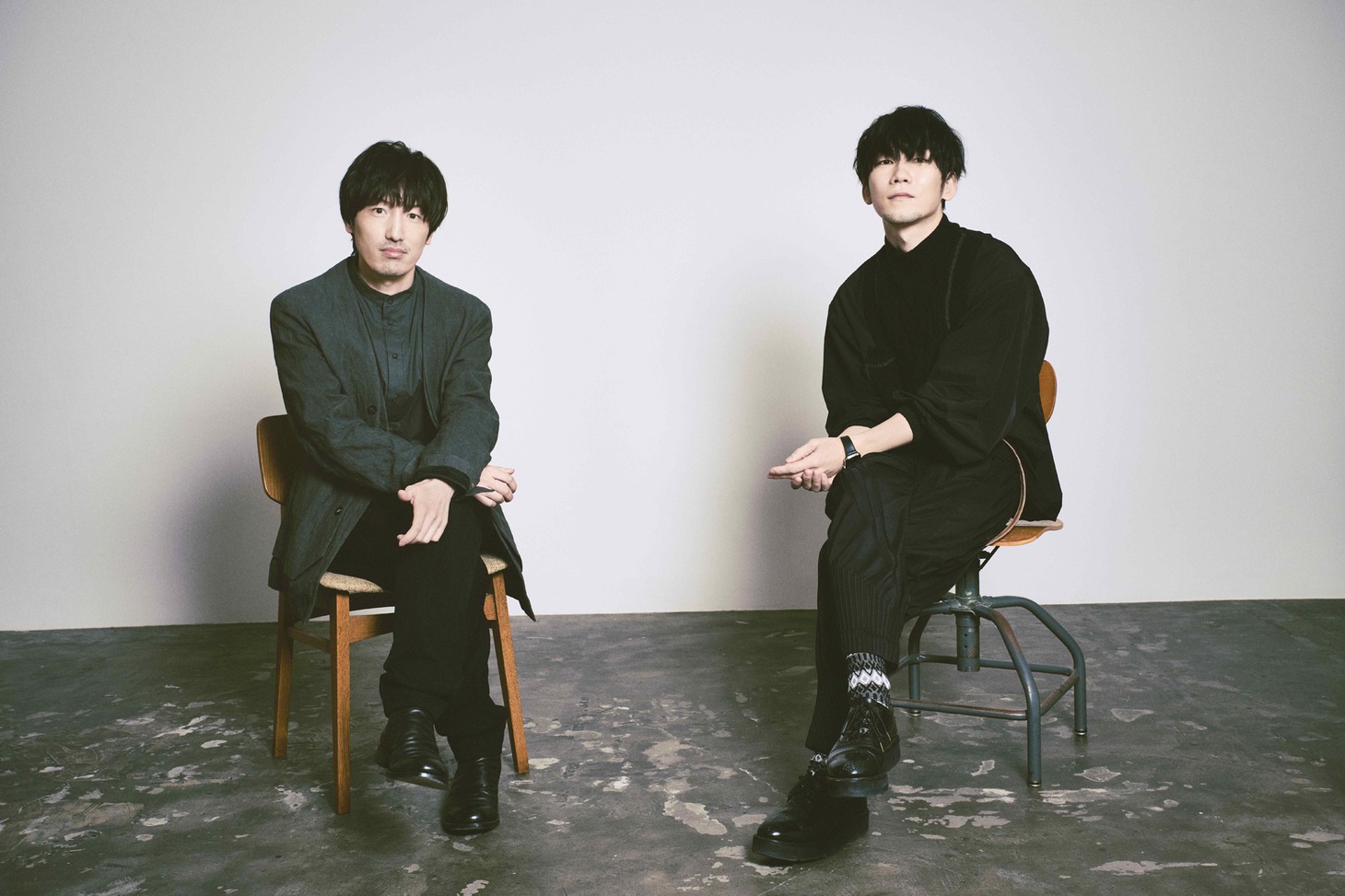 澤野弘之とTK from 凛として時雨。（Photo by Hirohisa Nakano）