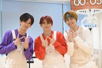 左からリョウガ、ユーキ、タカシ。