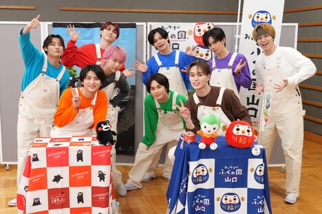 「熊本vs山口 ふるさと自慢対決」の様子。