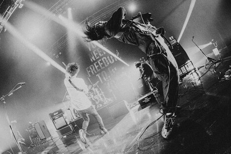 「9mm Parabellum Bullet Tour 2024-2025『YOU NEED FREEDOM TO BE YOU』Extra～カオスの百年vol.21～」の様子。（撮影：西槇太一）