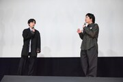 兄弟を演じた染谷将太と峯田和伸。