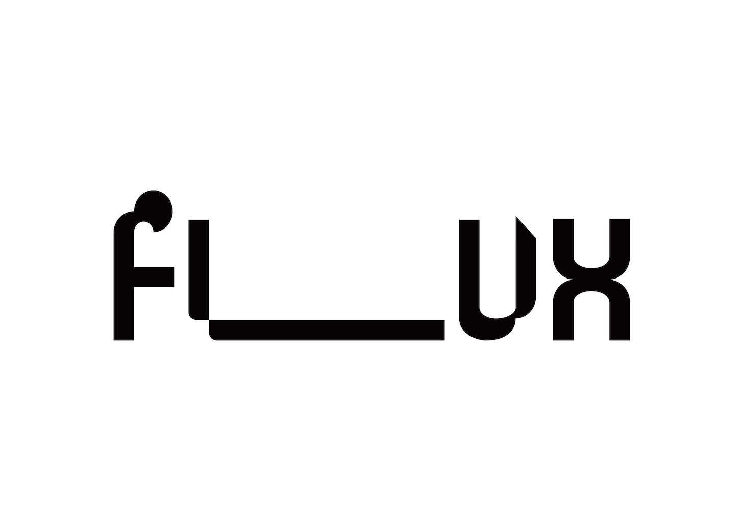 「FLUX」ロゴ