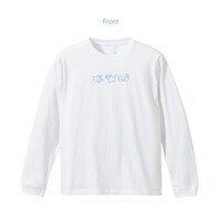 木下百花 描き下ろしイラストアイテム A：特製ロングTシャツのサンプル。