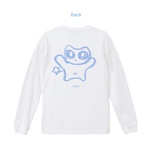 木下百花 描き下ろしイラストアイテム A：特製ロングTシャツのサンプル。